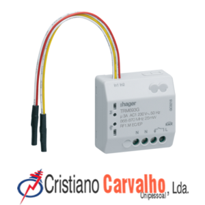Micro módulo 2E + 1S ON/OFF RF 500W, c/N - TRM693G