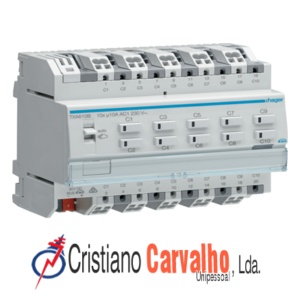 Actuador bin./est. 10 canais 10A KNX - TXA610B