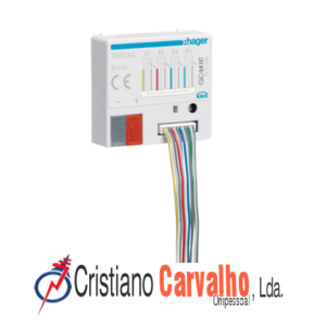 Mód. 4 entr. + 4 saídas Leds KNX - TXB344