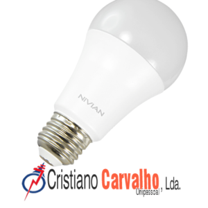 Lâmpada inteligente RGB - NVS-RGBWBULB-8E27-W