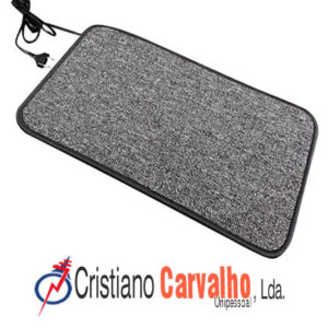 Aquecedor de pés 60 × 40 cinza